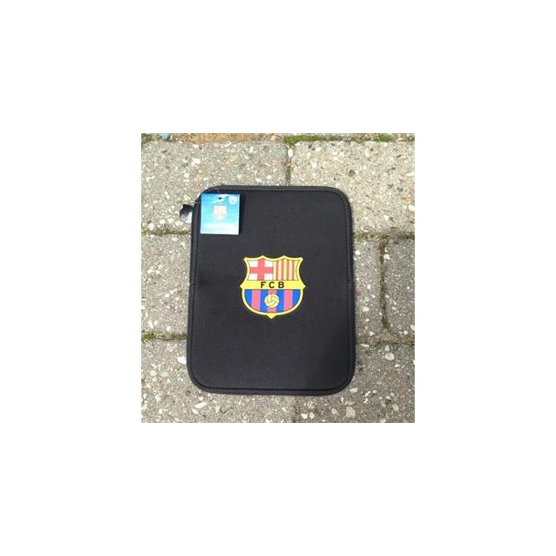 FC Barcelona Ipad taske sort 20 x 27 cm.
